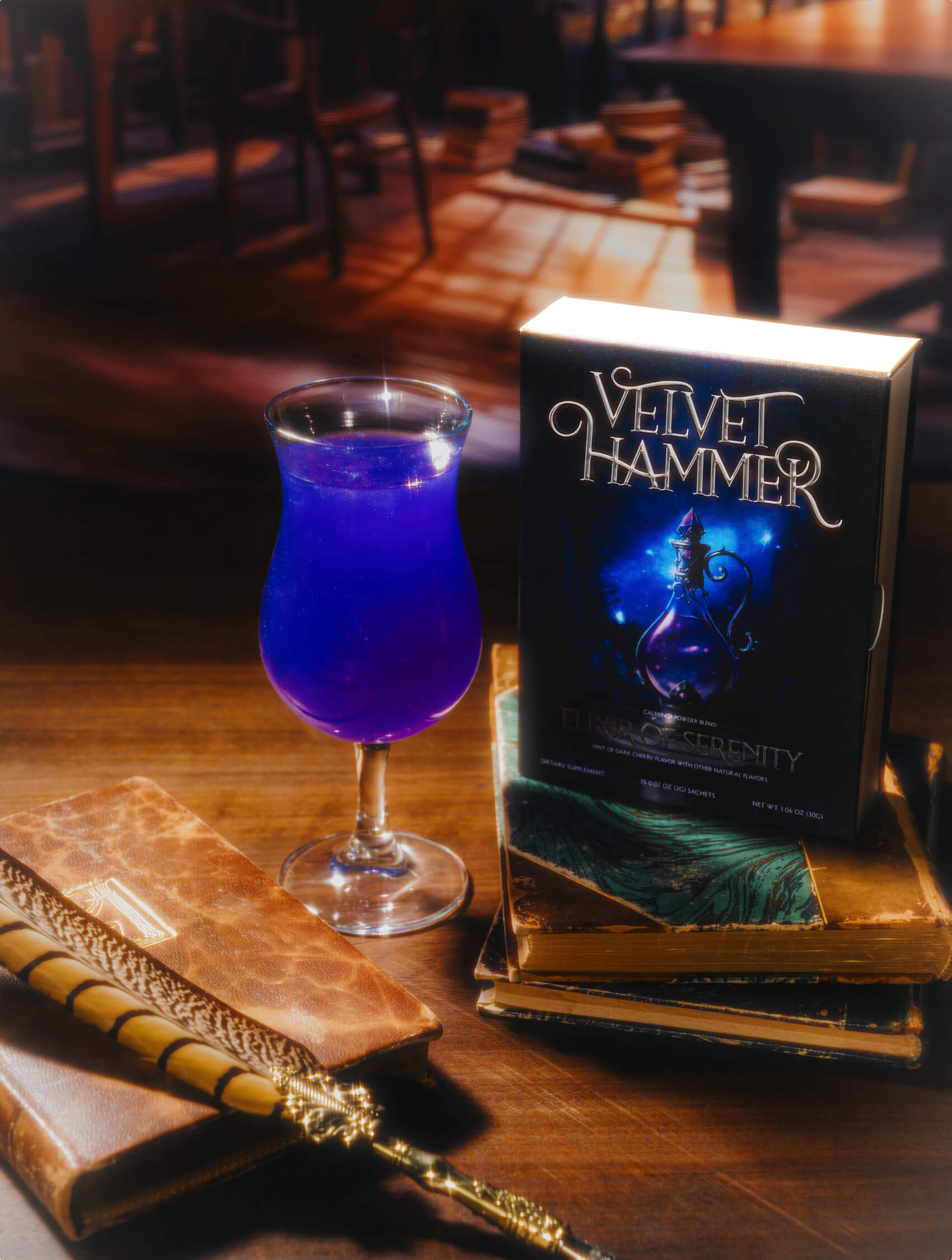 Elixir of Serenity | Velvet Hammer | Calming Functional Drink Mix