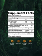 Elixir of Hydration - Velvet Hammer - Nutrition Facts Panel