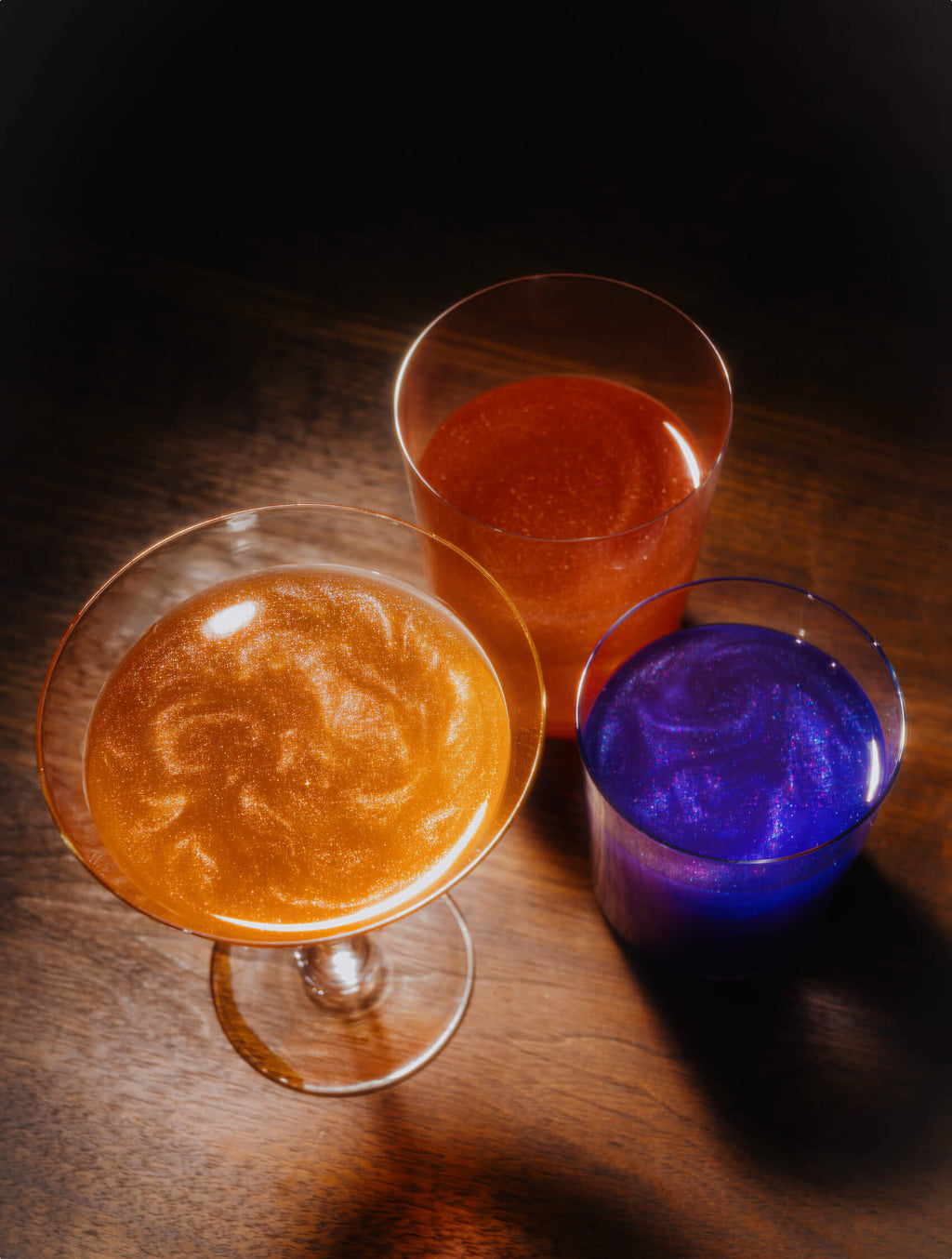 The Origin Trilogy - Velvet Hammer - Poured & mixed into a glass in a fantasy realm